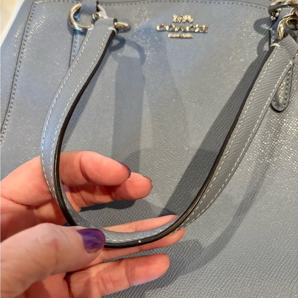 Coach Minetta Shoulder Bag in Grey F57847 - Picture 5 of 7